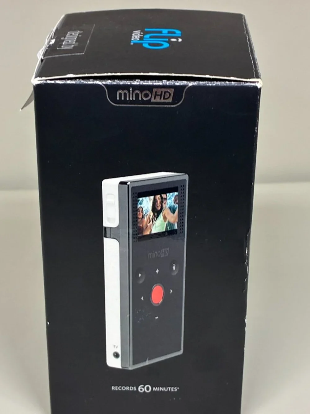 Pure Digital Flip MinoHD F460W Pocket Camcorder White Floral